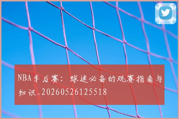 NBA季后赛：球迷必备的观赛指南与知识_20260526125518